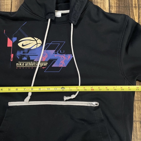 Nike Dri-FIT Standard Issue Basketball Hoodie Black DV9632 Men’s Small - Picture 7 of 8